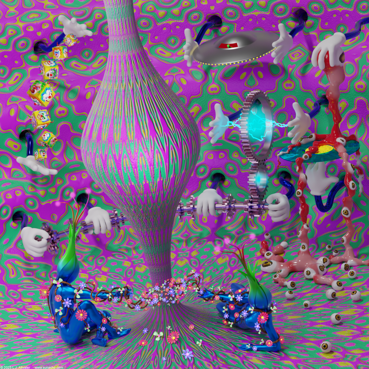 Griffonage (Blender image)
